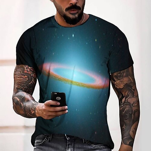 Men's T shirt Tee Tee Graphic Round Neck Green Blue Orange Red Short Sleeve 3D Print Casual Daily 3D Print Tops Fashion Cool Designer Comfortable / Summer / Summer
Men's T shirt Tee Tee Graphic Round Neck Green Blue Orange Red Short Sleeve 3D Print Casual Daily 3D Print Tops Fashion Cool Designer Comfortable / Summer / Summer