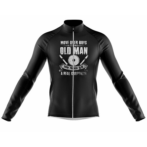 Men's Cycling Jersey Long Sleeve Bike Jersey with 3 Rear Pockets Mountain Bike MTB Road Bike Cycling Cycling Breathable Ultraviolet Resistant Quick Dry Black Polyester Sports Clothing Apparel
Men's Cycling Jersey Long Sleeve Bike Jersey with 3 Rear Pockets Mountain Bike MTB Road Bike Cycling Cycling Breathable Ultraviolet Resistant Quick Dry Black Polyester Sports Clothing Apparel