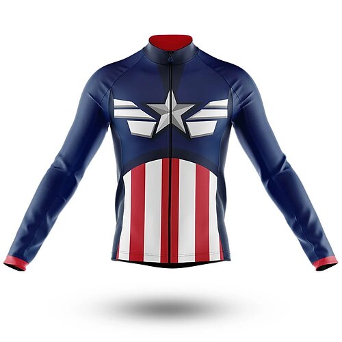Men's Cycling Jersey Long Sleeve Bike Tracksuit Jersey Top with 3 Rear Pockets Mountain Bike MTB Road Bike Cycling Cycling Breathable Reflective Strips Back Pocket White Burgundy Silver Geometic Stars
Men's Cycling Jersey Long Sleeve Bike Tracksuit Jersey Top with 3 Rear Pockets Mountain Bike MTB Road Bike Cycling Cycling Breathable Reflective Strips Back Pocket White Burgundy Silver Geometic Stars