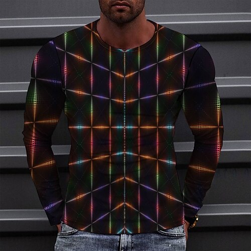 Men's T shirt Tee Tee Graphic Round Neck Black Long Sleeve 3D Print Casual Daily Print Tops Fashion Designer Comfortable Big and Tall
Men's T shirt Tee Tee Graphic Round Neck Black Long Sleeve 3D Print Casual Daily Print Tops Fashion Designer Comfortable Big and Tall