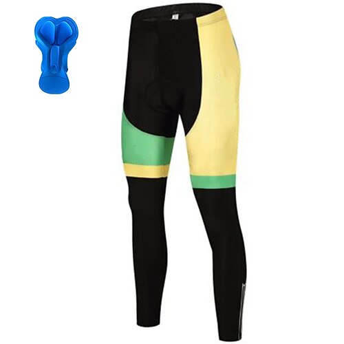21Grams Men's Cycling Tights Bike Bottoms Mountain Bike MTB Road Bike Cycling Sports Patchwork 3D Pad Cycling Breathable Quick Dry Yellow Polyester Spandex Clothing Apparel Bike Wear / Stretchy
21Grams Men's Cycling Tights Bike Bottoms Mountain Bike MTB Road Bike Cycling Sports Patchwork 3D Pad Cycling Breathable Quick Dry Yellow Polyester Spandex Clothing Apparel Bike Wear / Stretchy