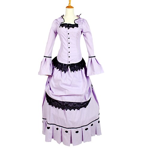Rococo Victorian Ball Gown Vintage Dress Party Costume Masquerade Prom Dress Women's Costume Vintage Cosplay Party Halloween Carnival Long Sleeve Dress Masquerade
Rococo Victorian Ball Gown Vintage Dress Party Costume Masquerade Prom Dress Women's Costume Vintage Cosplay Party Halloween Carnival Long Sleeve Dress Masquerade