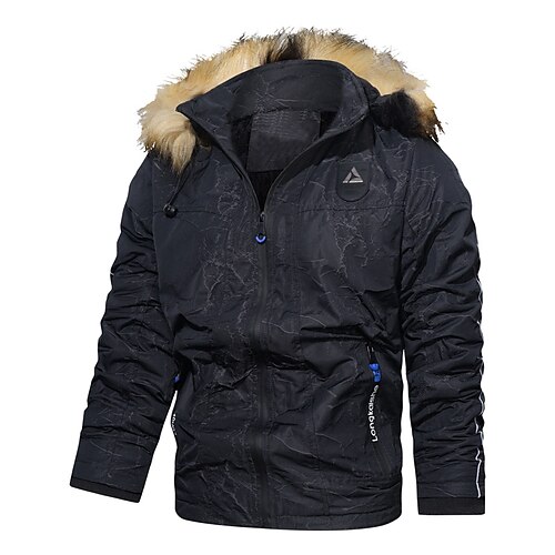 Men's Winter Jacket Winter Coat Hoodie Jacket Windproof Warm Street Daily Holiday Zipper Hoodie Casual Casual Daily Comfortable Jacket Outerwear Print Pocket Blue Yellow Red / Long Sleeve
Men's Winter Jacket Winter Coat Hoodie Jacket Windproof Warm Street Daily Holiday Zipper Hoodie Casual Casual Daily Comfortable Jacket Outerwear Print Pocket Blue Yellow Red / Long Sleeve