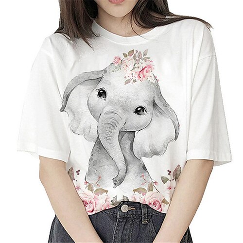 Bambino Da ragazza maglietta Animali Esterno Stampa 3D Manica corta Girocollo Attivo 3-12 anni Primavera Bianco
Bambino Da ragazza maglietta Animali Esterno Stampa 3D Manica corta Girocollo Attivo 3-12 anni Primavera Bianco