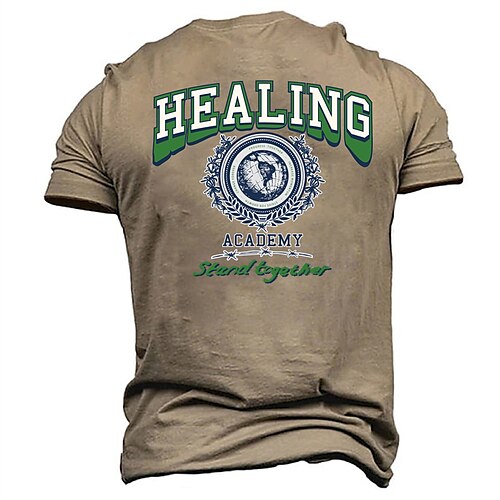 Homens Unisexo Camiseta Letra Estampas Abstratas Gola Redonda Cáqui Impressão 3D Ao ar livre Rua Manga Curta Imprimir Roupa Vintage Esportes Designer Casual / Verão / Verão
Homens Unisexo Camiseta Letra Estampas Abstratas Gola Redonda Cáqui Impressão 3D Ao ar livre Rua Manga Curta Imprimir Roupa Vintage Esportes Designer Casual / Verão / Verão