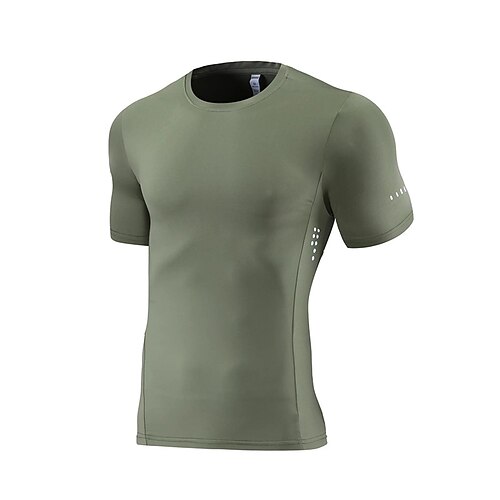 Men's Compression Shirt Running Shirt Short Sleeve Tee Tshirt Athletic Spandex Breathable Quick Dry Moisture Wicking Gym Workout Running Active Training Sportswear Activewear Solid Colored
Men's Compression Shirt Running Shirt Short Sleeve Tee Tshirt Athletic Spandex Breathable Quick Dry Moisture Wicking Gym Workout Running Active Training Sportswear Activewear Solid Colored