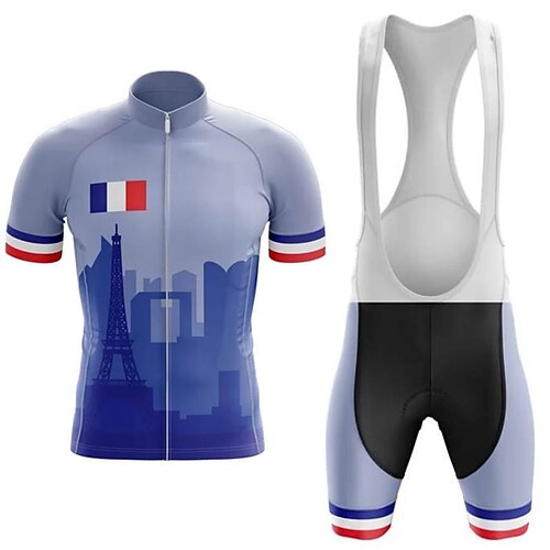 Men's Cycling Jersey with Shorts Cycling Pants Cycling Shorts Short Sleeve Mountain Bike MTB Road Bike Cycling White Blue Red Geometic Novelty Bike Shorts Bib Shorts Clothing Suit Breathable Moisture
Men's Cycling Jersey with Shorts Cycling Pants Cycling Shorts Short Sleeve Mountain Bike MTB Road Bike Cycling White Blue Red Geometic Novelty Bike Shorts Bib Shorts Clothing Suit Breathable Moisture