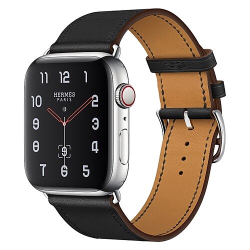 1PC Smart Watch Band Compatible with Apple iWatch Series 8 7 6 5 4 3 2 1 SE Leather Loop for iWatch Smartwatch Strap Wristband Genuine Leather Luxury Adjustable Breathable
1PC Smart Watch Band Compatible with Apple iWatch Series 8 7 6 5 4 3 2 1 SE Leather Loop for iWatch Smartwatch Strap Wristband Genuine Leather Luxury Adjustable Breathable