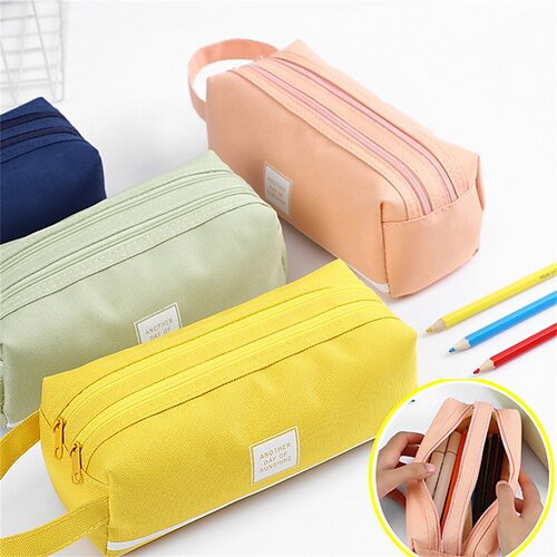 PencilCasePenPouchMarkerBag Waterproof Wear-Resistant Multifunction Canvas for School Office Student
PencilCasePenPouchMarkerBag Waterproof Wear-Resistant Multifunction Canvas for School Office Student