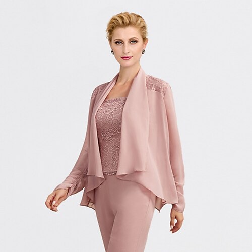 Sjal Sjal til kvinner Mors wraps damer Elegant Langermet Chiffon Bryllup Wrap Med Ren Farge Til Fest Alle årstider
Sjal Sjal til kvinner Mors wraps damer Elegant Langermet Chiffon Bryllup Wrap Med Ren Farge Til Fest Alle årstider