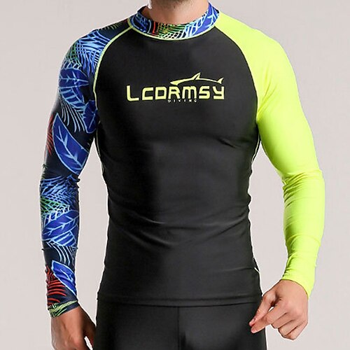 Men's Rash Guard Swim Shirt UPF50 Quick Dry Lightweight Long Sleeve Sun Shirt Bathing Suit Swimming Surfing Beach Water Sports Printed Spring Summer Autumn
Men's Rash Guard Swim Shirt UPF50 Quick Dry Lightweight Long Sleeve Sun Shirt Bathing Suit Swimming Surfing Beach Water Sports Printed Spring Summer Autumn
