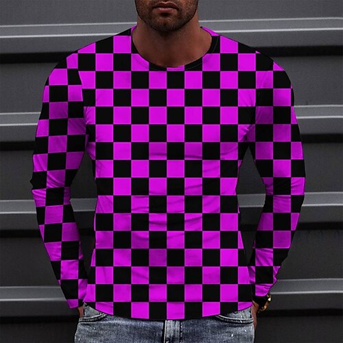 Men's T shirt Tee Tee Graphic Round Neck Purple Long Sleeve 3D Print Casual Daily Print Tops Fashion Designer Comfortable Big and Tall
Men's T shirt Tee Tee Graphic Round Neck Purple Long Sleeve 3D Print Casual Daily Print Tops Fashion Designer Comfortable Big and Tall