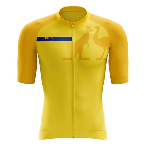 21Grams Men's Cycling Jersey Short Sleeve Bike Top with 3 Rear Pockets Mountain Bike MTB Road Bike Cycling Breathable Quick Dry Moisture Wicking Reflective Strips Yellow Animal Polyester Spandex
21Grams Men's Cycling Jersey Short Sleeve Bike Top with 3 Rear Pockets Mountain Bike MTB Road Bike Cycling Breathable Quick Dry Moisture Wicking Reflective Strips Yellow Animal Polyester Spandex