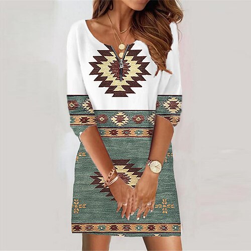 Women's Casual Dress Shift Dress Short Mini Dress Black Blue Long Sleeve Floral Geometric Zipper Print Fall Winter V Neck Casual 2022 XS S M L XL 2XL 3XL 4XL 5XL 6XL
Women's Casual Dress Shift Dress Short Mini Dress Black Blue Long Sleeve Floral Geometric Zipper Print Fall Winter V Neck Casual 2022 XS S M L XL 2XL 3XL 4XL 5XL 6XL