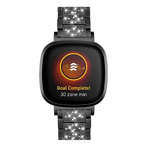 1pc Smart Watch Band Compatible with Fitbit Versa 3 / Sense Alloy Smartwatch Strap Adjustable Shockproof Metal Band Replacement Wristband
1pc Smart Watch Band Compatible with Fitbit Versa 3 / Sense Alloy Smartwatch Strap Adjustable Shockproof Metal Band Replacement Wristband