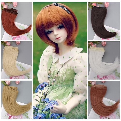 6inch Curly Heat Resistant Doll Hair Wefts for DIY 1/3 1/4 1/6 BJD SD Doll Wigs rerooting Doll Hair kitDoll Hair wefts Doll Hair rerooting Doll Hair Wig
6inch Curly Heat Resistant Doll Hair Wefts for DIY 1/3 1/4 1/6 BJD SD Doll Wigs rerooting Doll Hair kitDoll Hair wefts Doll Hair rerooting Doll Hair Wig