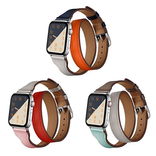 1 PC Correa de Cuero Compatible con Apple Watch Correa Lujo Escabroso Ajustable Cuero Auténtico correa de repuesto para Series 8 7 6 5 4 3 2 1 SE
1 PC Correa de Cuero Compatible con Apple Watch Correa Lujo Escabroso Ajustable Cuero Auténtico correa de repuesto para Series 8 7 6 5 4 3 2 1 SE