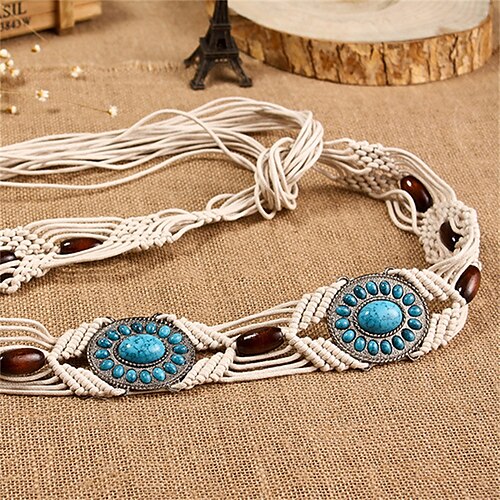 Women's Belt Straw Blue Waist Belt Outdoor Street Daily Holiday Multicolor / Spring / Summer / Fall / Winter
Women's Belt Straw Blue Waist Belt Outdoor Street Daily Holiday Multicolor / Spring / Summer / Fall / Winter