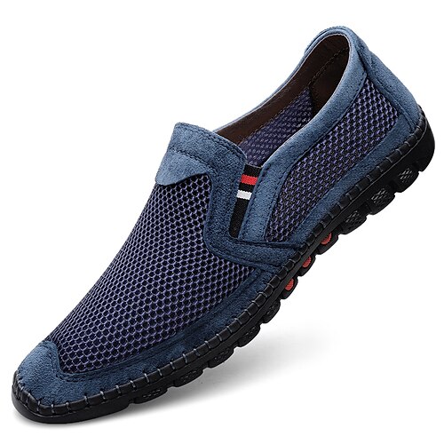 Homme Mocassins et ChaussonsD6148 Casual Classique du quotidien Bureau et carrière Polyuréthane Tissu élastique Bleu Gris Printemps Eté
Homme Mocassins et ChaussonsD6148 Casual Classique du quotidien Bureau et carrière Polyuréthane Tissu élastique Bleu Gris Printemps Eté