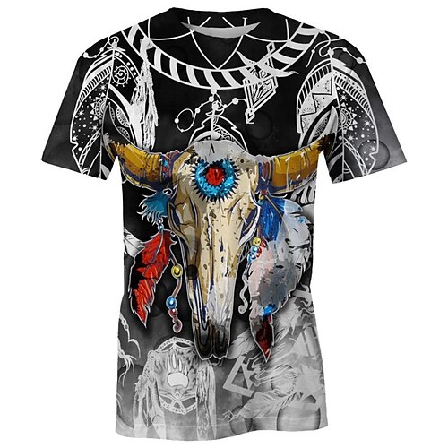 Men's Unisex T shirt Tee Animal Graphic Prints Crew Neck Black Short Sleeve 3D Print Outdoor Street Print Tops Sports Designer Classic Big and Tall / Summer / Summer
Men's Unisex T shirt Tee Animal Graphic Prints Crew Neck Black Short Sleeve 3D Print Outdoor Street Print Tops Sports Designer Classic Big and Tall / Summer / Summer