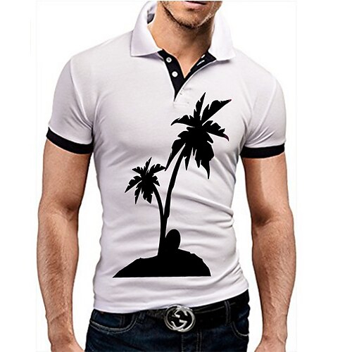 Men's Collar Polo Shirt Golf Shirt Solid Color Graphic Tree Turndown Light gray Dark Gray Red Navy Blue White Outdoor Casual Short Sleeve Color Block Button-Down Clothing Apparel Casual Slim Fit
Men's Collar Polo Shirt Golf Shirt Solid Color Graphic Tree Turndown Light gray Dark Gray Red Navy Blue White Outdoor Casual Short Sleeve Color Block Button-Down Clothing Apparel Casual Slim Fit