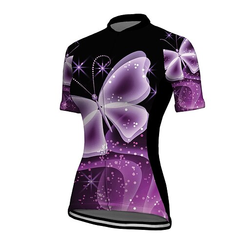 21Grams Women's Cycling Jersey Short Sleeve Bike Jacket Tracksuit Jersey with 3 Rear Pockets Mountain Bike MTB Road Bike Cycling Cycling Breathable Quick Dry Reflective Strips Black Graphic Animal
21Grams Women's Cycling Jersey Short Sleeve Bike Jacket Tracksuit Jersey with 3 Rear Pockets Mountain Bike MTB Road Bike Cycling Cycling Breathable Quick Dry Reflective Strips Black Graphic Animal