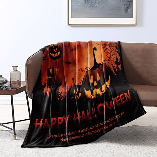 halloween græskar printet flannel fleece tæppe blødt og luftigt varmt behageligt sammenfoldeligt sherpa tæppe, halloween gaver til børn kvinder og voksne, brugt til sovesofa rejse camping
halloween græskar printet flannel fleece tæppe blødt og luftigt varmt behageligt sammenfoldeligt sherpa tæppe, halloween gaver til børn kvinder og voksne, brugt til sovesofa rejse camping