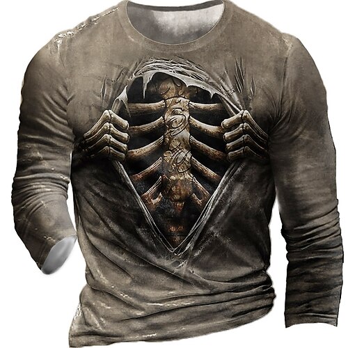 Herren T Shirt Tee Graphic Rundhalsausschnitt Armeegrün Braun Marineblau Schwarz 3D-Druck Casual Täglich Langarm Bedruckt Bekleidung Modisch Designer Komfortabel Groß und hoch
Herren T Shirt Tee Graphic Rundhalsausschnitt Armeegrün Braun Marineblau Schwarz 3D-Druck Casual Täglich Langarm Bedruckt Bekleidung Modisch Designer Komfortabel Groß und hoch