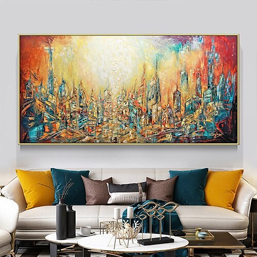 Mintura Pittura A Olio Fatta A Mano Della Città Su Tela Decorazione Della Parete Di Arte Moderna Immagine Di Paesaggio Astratta Per La Decorazione Domestica Pittura Arrotolata Senza Cornice Non
Mintura Pittura A Olio Fatta A Mano Della Città Su Tela Decorazione Della Parete Di Arte Moderna Immagine Di Paesaggio Astratta Per La Decorazione Domestica Pittura Arrotolata Senza Cornice Non
