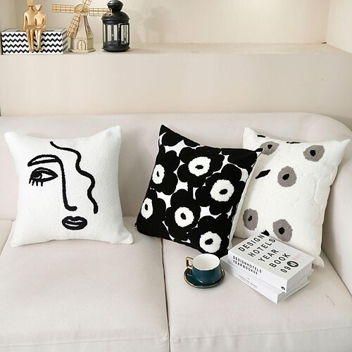 Nordic Double Side Cushion Cover 1PC Soft Decorative Square Throw Pillow Cover Cushion Case Pillowcase for Bedroom Livingroom Indoor Cushion for Sofa Couch Bed Chair
Nordic Double Side Cushion Cover 1PC Soft Decorative Square Throw Pillow Cover Cushion Case Pillowcase for Bedroom Livingroom Indoor Cushion for Sofa Couch Bed Chair