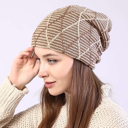 Men's Women's Slouchy Beanie Hat Outdoor Home Daily Geometry Knitting Casual Casual / Daily 1 pcs
Men's Women's Slouchy Beanie Hat Outdoor Home Daily Geometry Knitting Casual Casual / Daily 1 pcs