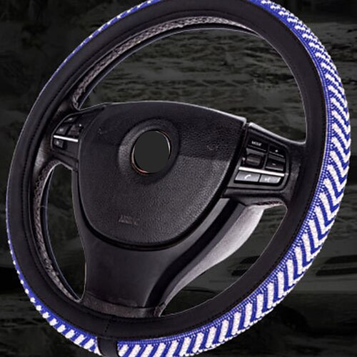 1 PCS Faux Leather Car Steering Wheel Cover Fashion design Universal Fit For 15~151/2
1 PCS Faux Leather Car Steering Wheel Cover Fashion design Universal Fit For 15~151/2