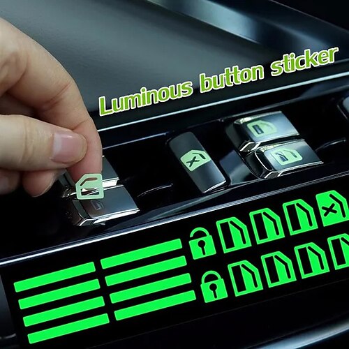 in-car function key switch button fluorescent car sticker waterproof wear-resistant luminous sticker car window lift switch sticker
in-car function key switch button fluorescent car sticker waterproof wear-resistant luminous sticker car window lift switch sticker