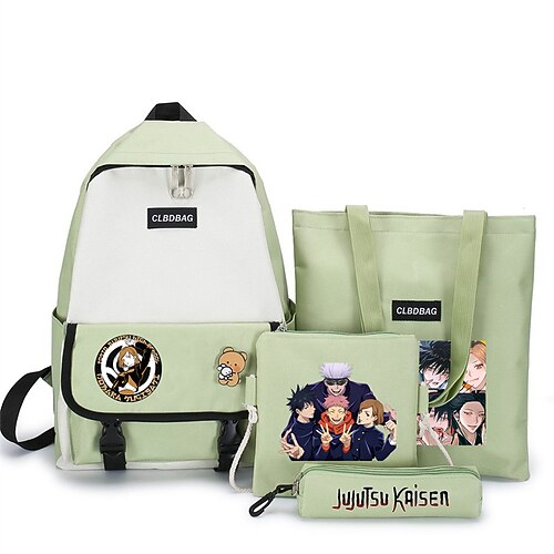 Spell Back to Battle Four-piece Schoolbag Harajuku Campus Junior High School Student Schoolbag Casual Fashion Backpack
Spell Back to Battle Four-piece Schoolbag Harajuku Campus Junior High School Student Schoolbag Casual Fashion Backpack
