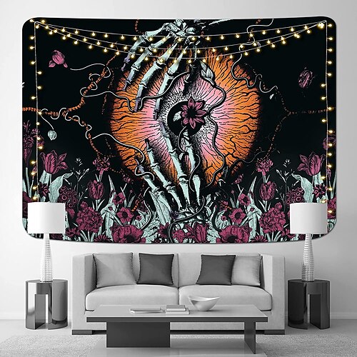 Halloween Party Holiday Wall Tapestry Art Decor Blanket Curtain Picnic Tablecloth Hanging Home Bedroom Living Room Dorm Decoration Psychedelic Pumpkin Haunted Scary House Polyester
Halloween Party Holiday Wall Tapestry Art Decor Blanket Curtain Picnic Tablecloth Hanging Home Bedroom Living Room Dorm Decoration Psychedelic Pumpkin Haunted Scary House Polyester