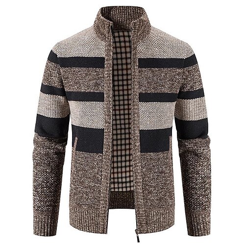Men's Cardigan Sweater Jumper Waffle Knit Cropped Knitted Solid Color Crew Neck Stylish Basic Daily Holiday Fall Winter Dusty Blue Light gray M L XL / Cotton / Long Sleeve / Long Sleeve / Weekend
Men's Cardigan Sweater Jumper Waffle Knit Cropped Knitted Solid Color Crew Neck Stylish Basic Daily Holiday Fall Winter Dusty Blue Light gray M L XL / Cotton / Long Sleeve / Long Sleeve / Weekend