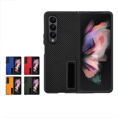 Phone Case For Samsung Galaxy Flip Z Fold 4 with Stand Ultra-thin anti-drop Solid Colored TPU Carbon Fiber
Phone Case For Samsung Galaxy Flip Z Fold 4 with Stand Ultra-thin anti-drop Solid Colored TPU Carbon Fiber