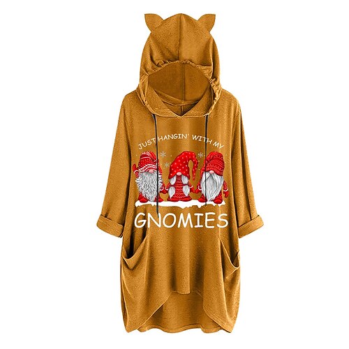 Women's Hoodie Dress Shift Dress Short Mini Dress Blue Gray Pink Yellow Long Sleeve Print Letter Print Fall Winter Hooded Casual Loose 2022 S M L XL 2XL 3XL 4XL 5XL / Casual Dress
Women's Hoodie Dress Shift Dress Short Mini Dress Blue Gray Pink Yellow Long Sleeve Print Letter Print Fall Winter Hooded Casual Loose 2022 S M L XL 2XL 3XL 4XL 5XL / Casual Dress