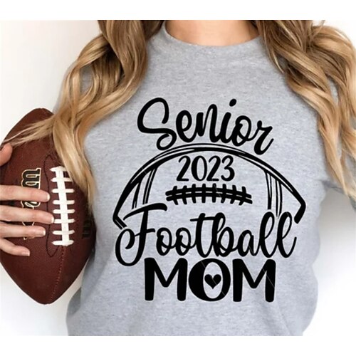 Women's T shirt Tee Text Baseball Casual Weekend Painting T shirt Tee Short Sleeve Print Round Neck Basic Gray S
Women's T shirt Tee Text Baseball Casual Weekend Painting T shirt Tee Short Sleeve Print Round Neck Basic Gray S