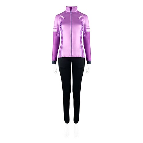Hawkeye Hero Cosplay Costume Women's Movie Cosplay Purple Coat Pants Carnival Masquerade Polyester
Hawkeye Hero Cosplay Costume Women's Movie Cosplay Purple Coat Pants Carnival Masquerade Polyester