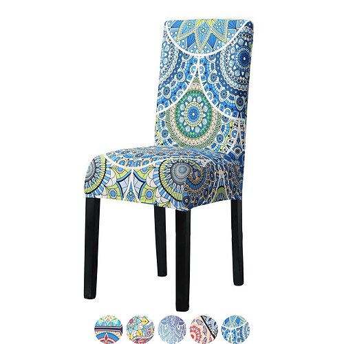 Stretch Dining Chair Cover Slipcover Floral Boho for Living Room Party Wedding Christmas Decoration Spandex Fabric Machine Washable
Stretch Dining Chair Cover Slipcover Floral Boho for Living Room Party Wedding Christmas Decoration Spandex Fabric Machine Washable