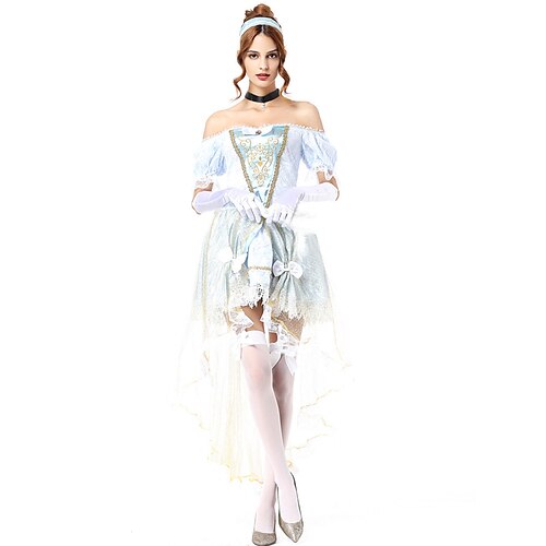 Snow White Princess Outfits Women's Movie Cosplay Cosplay White Dress Gloves Headwear Masquerade Polyester
Snow White Princess Outfits Women's Movie Cosplay Cosplay White Dress Gloves Headwear Masquerade Polyester