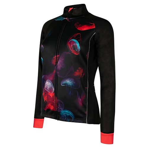 21Grams Women's Cycling Jersey Long Sleeve Bike Top with 3 Rear Pockets Mountain Bike MTB Road Bike Cycling Quick Dry Moisture Wicking Black Graphic Patterned Sports Clothing Apparel / Stretchy
21Grams Women's Cycling Jersey Long Sleeve Bike Top with 3 Rear Pockets Mountain Bike MTB Road Bike Cycling Quick Dry Moisture Wicking Black Graphic Patterned Sports Clothing Apparel / Stretchy