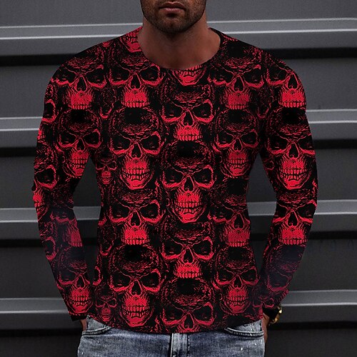 Men's T shirt Tee Tee Graphic Round Neck Red Long Sleeve 3D Print Casual Daily Print Tops Fashion Designer Comfortable Big and Tall
Men's T shirt Tee Tee Graphic Round Neck Red Long Sleeve 3D Print Casual Daily Print Tops Fashion Designer Comfortable Big and Tall