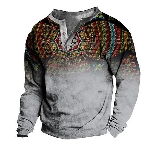 Men's Unisex Sweatshirt Pullover Button Up Hoodie Gray Color Block Graphic Prints Print Casual Daily Sports 3D Print Designer Casual Big and Tall Spring & Fall Clothing Apparel Hoodies Sweatshirts
Men's Unisex Sweatshirt Pullover Button Up Hoodie Gray Color Block Graphic Prints Print Casual Daily Sports 3D Print Designer Casual Big and Tall Spring & Fall Clothing Apparel Hoodies Sweatshirts