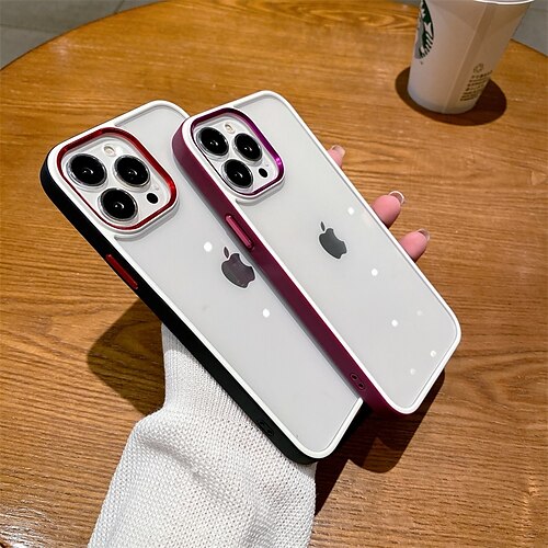 Phone Case For Apple Classic Series iPhone 13 Pro Max 12 Mini 11 Bumper Frame Four Corners Drop Resistance Soft Edges Solid Colored TPU
Phone Case For Apple Classic Series iPhone 13 Pro Max 12 Mini 11 Bumper Frame Four Corners Drop Resistance Soft Edges Solid Colored TPU