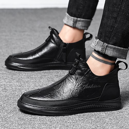 Men's Boots Comfort Shoes Casual Classic Daily Office Career PU Booties / Ankle Boots Black Fall Winter
Men's Boots Comfort Shoes Casual Classic Daily Office Career PU Booties / Ankle Boots Black Fall Winter