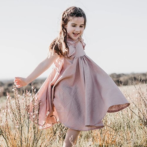 Kids Little Girls' Dress Solid Colored A Line Dress Daily Purple Asymmetrical Short Sleeve Princess Sweet Dresses Spring Summer Regular Fit 2-6 Years
Kids Little Girls' Dress Solid Colored A Line Dress Daily Purple Asymmetrical Short Sleeve Princess Sweet Dresses Spring Summer Regular Fit 2-6 Years