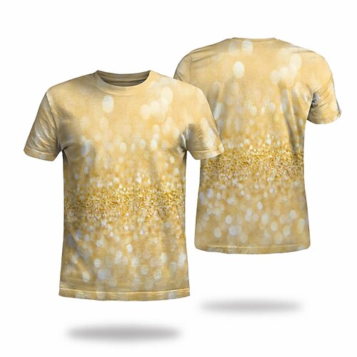 Men's T shirt Tee Tee Graphic Round Neck Yellow Short Sleeve 3D Print Casual Daily 3D Print Tops Fashion Cool Designer Comfortable / Summer / Summer
Men's T shirt Tee Tee Graphic Round Neck Yellow Short Sleeve 3D Print Casual Daily 3D Print Tops Fashion Cool Designer Comfortable / Summer / Summer