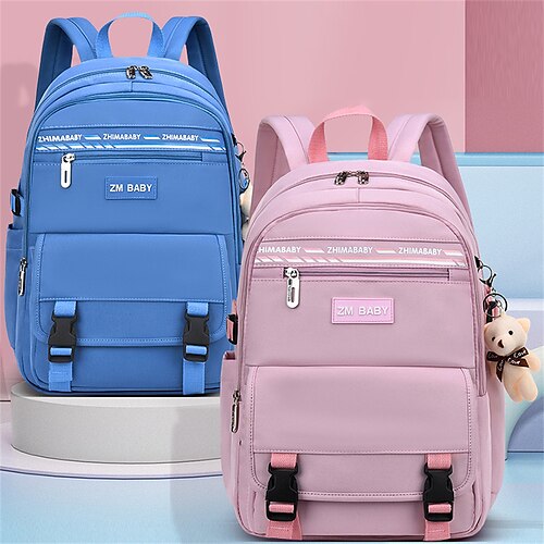School Backpack Bookbag Solid Color for Student Boys Girls Water Resistant Wear-Resistant Breathable Nylon School Bag Back Pack Satchel 22 inch
School Backpack Bookbag Solid Color for Student Boys Girls Water Resistant Wear-Resistant Breathable Nylon School Bag Back Pack Satchel 22 inch